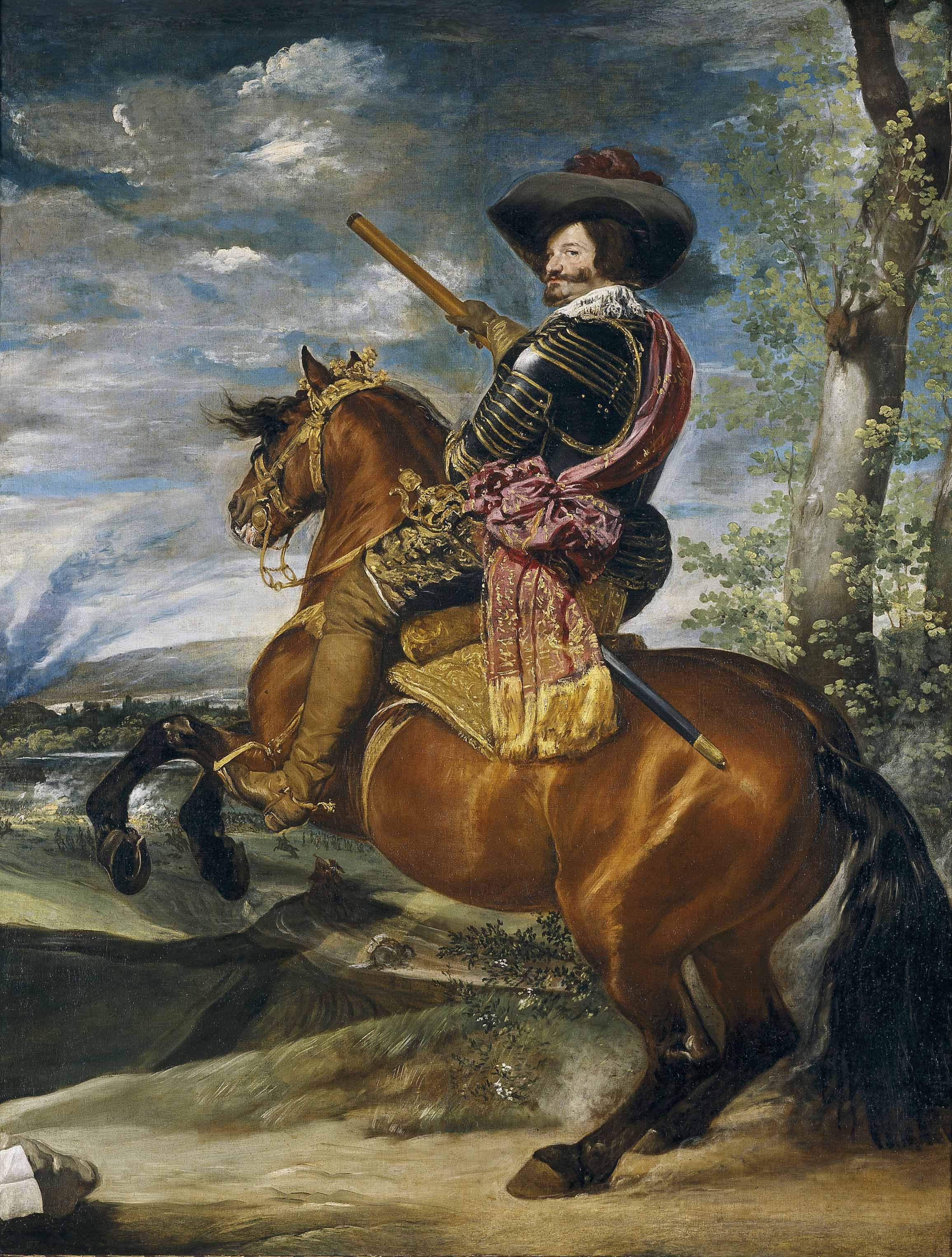 Equestrian Portrait of the Count Duke of Olivares